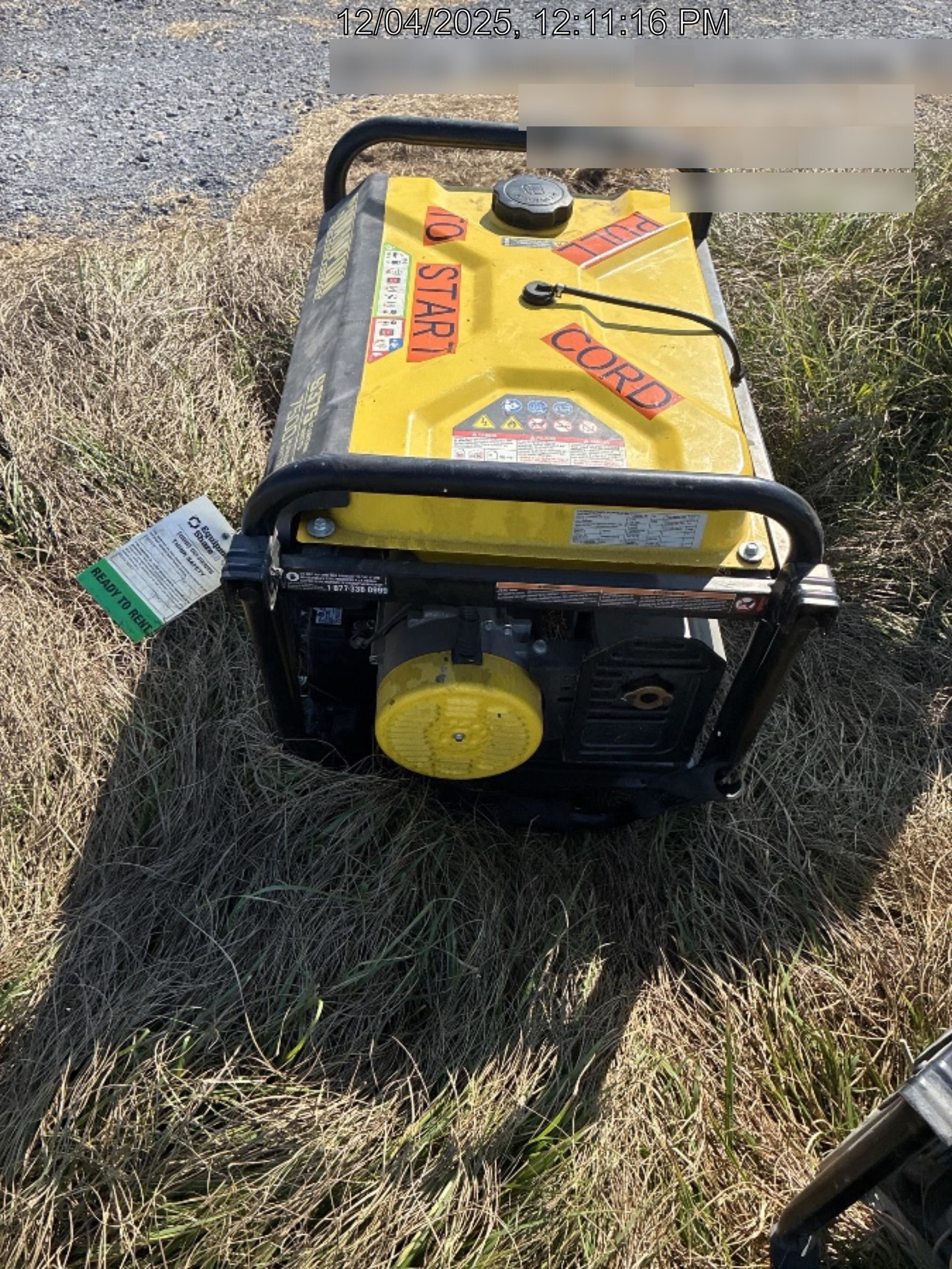 2022 CHAMPION POWER EQUIPMENT 100704