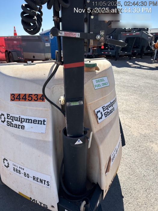 2023 Generac MLT2 Diesel, Flex Switch 120V Input, Powerzone Controller, (4) 320W LED Lights, 4kW Generator, 39.9 Gal Fuel Tank, 2" Ball, T3