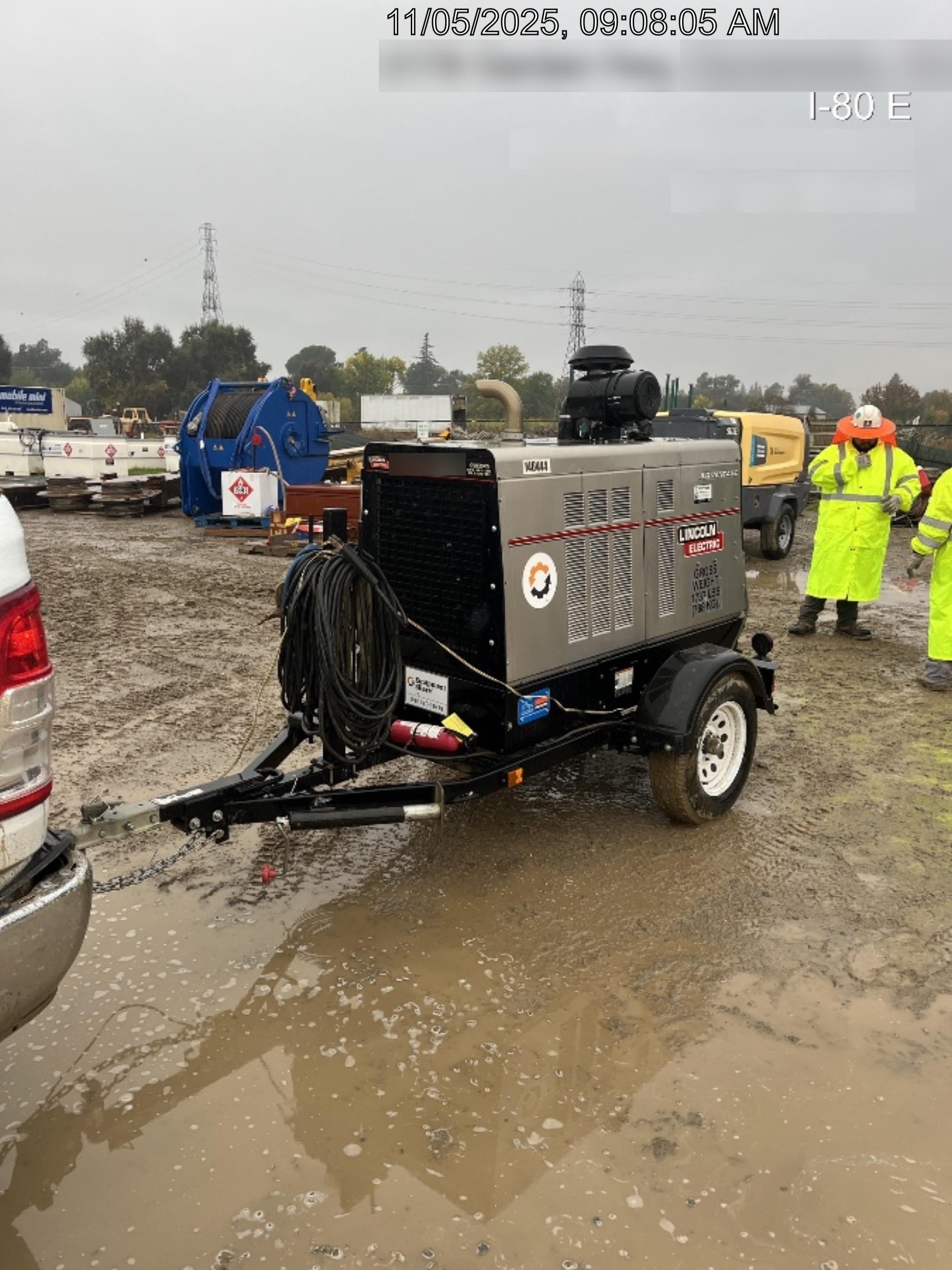 2021 Lincoln Electric Air Vantage 566 Air Vantage 566X Ready Pak 3 (includes trailer, cable rack, fender light kit); no telematics