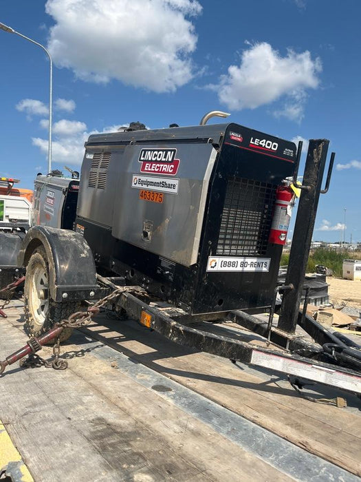 2024 Lincoln Electric LE400 Kubota V1505, Trlr, Cable Rack, Light Kit, ES Decals, T3