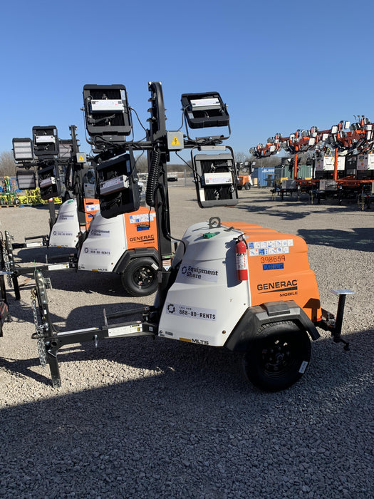 2024 Generac MLT2 Diesel, Flex Switch 120V Input, Powerzone Controller, 
(4) 320W LED Lights, 4kW Generator, 39.9 Gal Fuel Tank, 2" Ball, T3