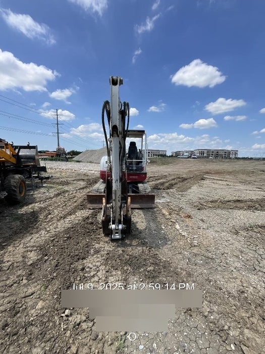 2019 Takeuchi TB260 Takeuchi TB260 Canopy w/Rubber Tracks, Auxiliary Hydraulics, Standard Blade, Manual QC