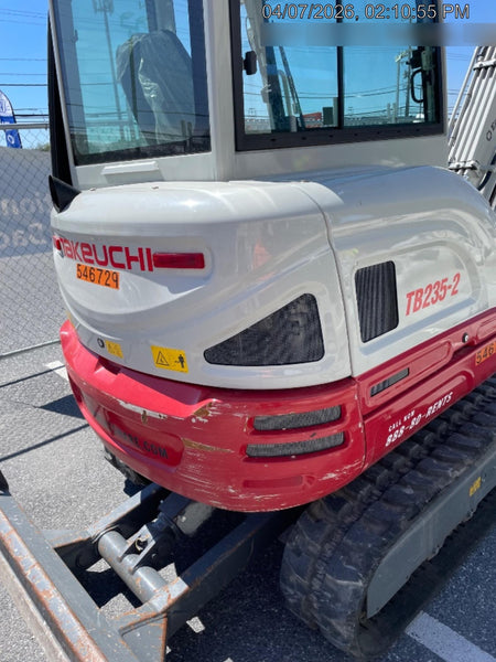 2025 TAKEUCHI TB235-2CR