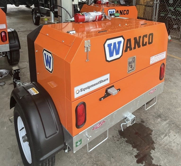 2024 Wanco WLTT-4MM4K Diesel, Deep Sea Controller, Shore Power Plug, Auto Start, (4) 350W LED Floodlights, 4kW Generator, 60 Gal Fuel Tank, 2" Ball, T3