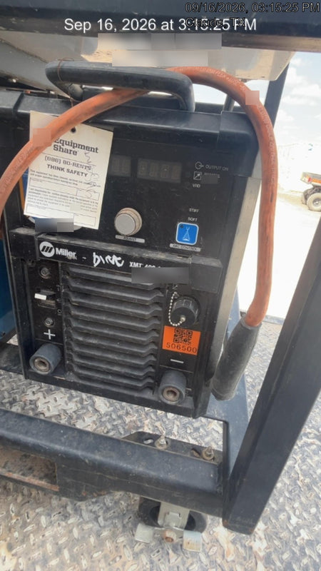 2025 MILLER ELECTRIC XMT 400