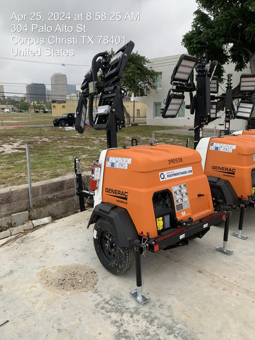 2024 Generac MLT2 Diesel, Flex Switch 120V Input, Powerzone Controller, 
(4) 320W LED Lights, 4kW Generator, 39.9 Gal Fuel Tank, 2" Ball, T3