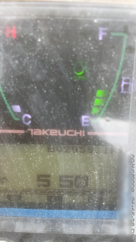 2019 Takeuchi TB260 Canopy w/Rubber Tracks, Auxiliary Hydraulics, Standard Blade, Manual QC