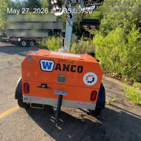 2024 Wanco WLTT-4MM4K Diesel, Deep Sea Controller, Shore Power Plug, Auto Start, (4) 350W LED Floodlights, 4kW Generator, 60 Gal Fuel Tank, 2" Ball, T3