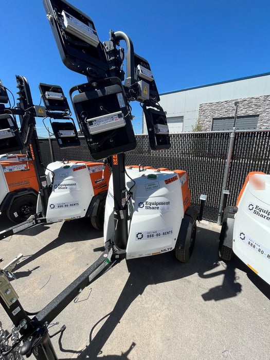 2023 Generac MLT2 Diesel, Flex Switch 120V Input, Powerzone Controller, (4) 320W LED Lights, 4kW Generator, 39.9 Gal Fuel Tank, 2" Ball, T3