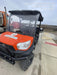 2022 Kubota RTV-X1140W-H Plastic Canopy, Windshield Acrylic Clear, LED Strobe Light, Wire Harness Kit, Back up Alarm