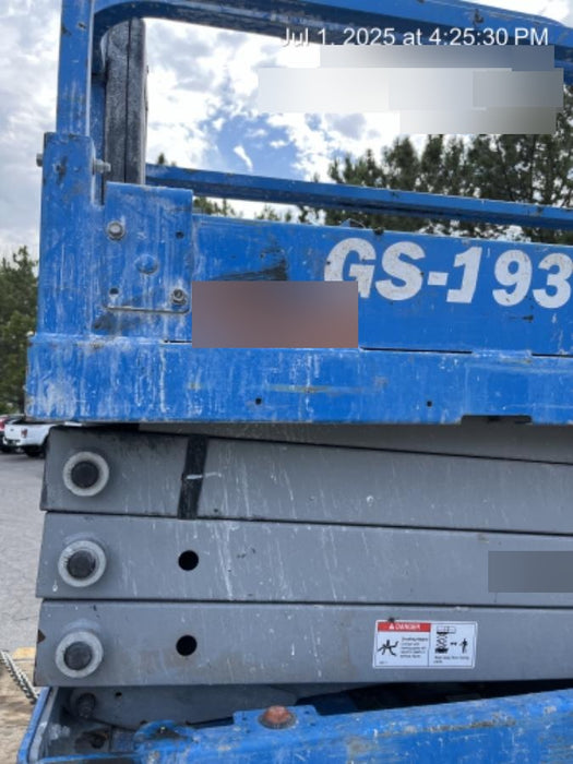 2020 Genie GS-1930 Fixed rails with chain entry gate - Pre A92.20