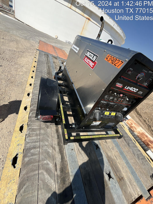 2024 Lincoln Electric LE400 Kubota V1505, Trlr, Cable Rack, Light Kit, ES Decals, T3