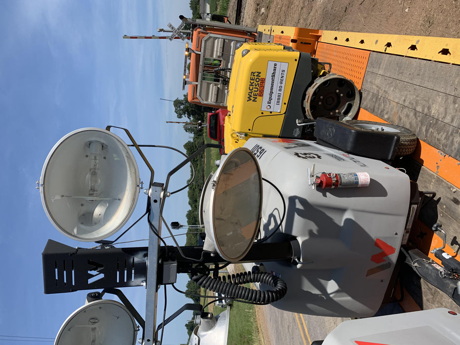 2018 Wacker Neuson LTV6L-MH Wacker Neuson LTV6L Mobile Light Tower w/Fuel Level Sensor Installed