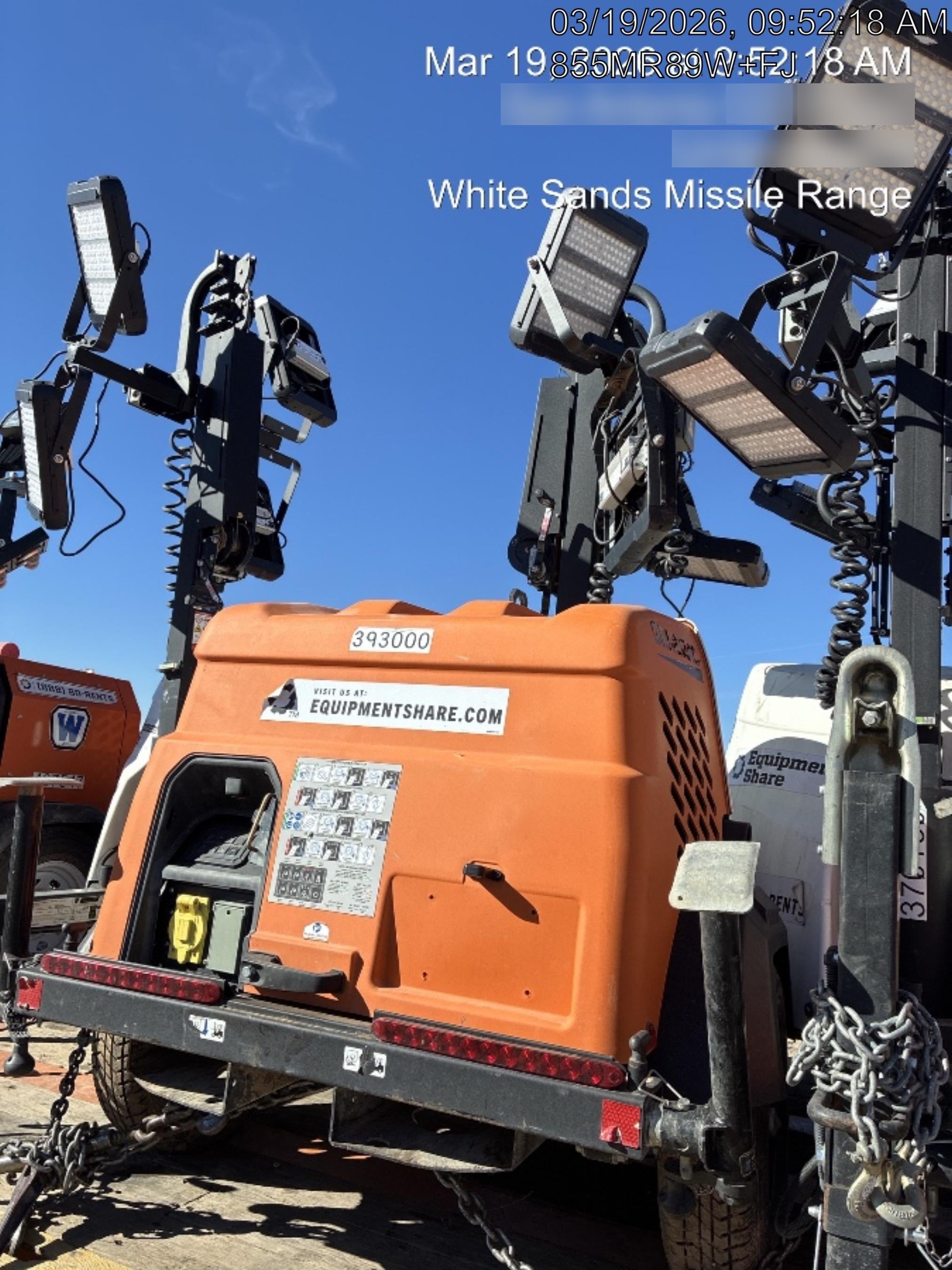 2023 Generac MLT2 Diesel, Flex Switch 120V Input, Powerzone Controller, (4) 320W LED Lights, 4kW Generator, 39.9 Gal Fuel Tank, 2" Ball, T3