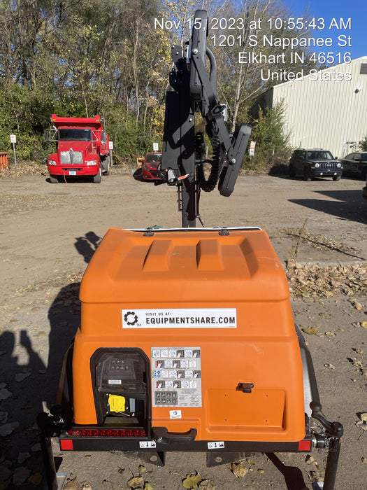 2023 Generac MLT2 Diesel, Flex Switch 120V Input, Powerzone Controller, 
(4) 320W LED Lights, 4kW Generator, 39.9 Gal Fuel Tank, 2" Ball, T3