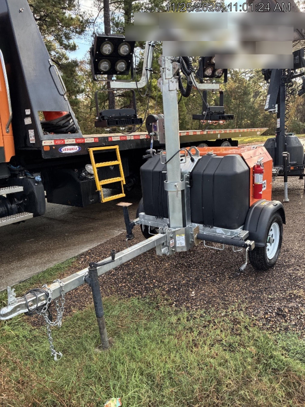 2024 Wanco WLTT-4MM4K Diesel, Deep Sea Controller, Shore Power Plug, Auto Start, (4) 350W LED Floodlights, 4kW Generator, 60 Gal Fuel Tank, 2" Ball, T3