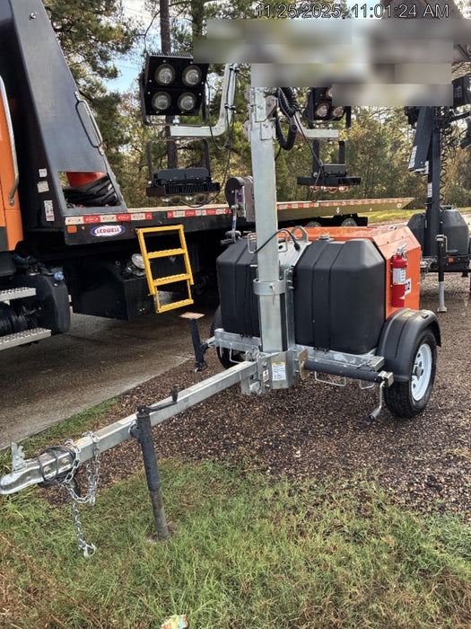 2024 Wanco WLTT-4MM4K Diesel, Deep Sea Controller, Shore Power Plug, Auto Start, (4) 350W LED Floodlights, 4kW Generator, 60 Gal Fuel Tank, 2" Ball, T3