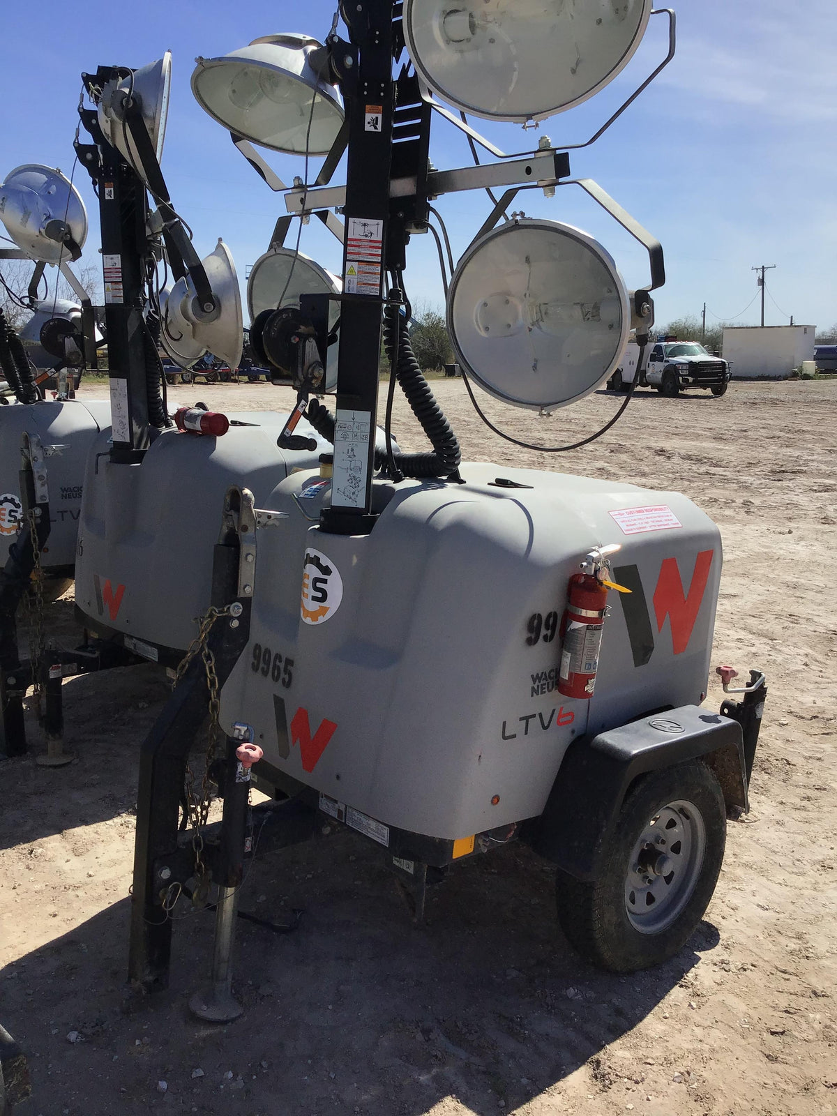 Wacker Neuson LTV6K-MH Wacker Neuson LTV6K Towable Light Tower