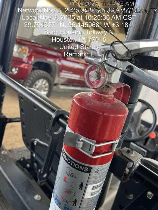 2021 Kubota RTV-X1140W-H Plastic Canopy, Windshield Acrylic Clear, LED Strobe Light, Wire Harness Kit, Back up Alarm