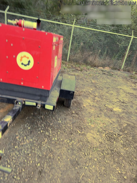 2022 Shindaiwa DGW400MDL Kubota D902 Engine, 23 HP, Dual Op Welder, Wire, Arc, Droop Stick, Tig, and CC Stick Functionality, Simulphase, 3 Phase and 1 Phase Gen Output, Single Axle NB Trlr, Slr Trckl Chrg 12V 12W, Fire Ext