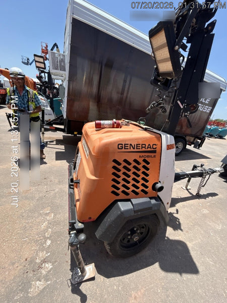 2023 Generac MLT2 Diesel, Flex Switch 120V Input, Powerzone Controller, (4) 320W LED Lights, 4kW Generator, 39.9 Gal Fuel Tank, 2" Ball, T3