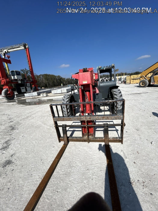 2018 Manitou MTA8044 MTA 8044 - 74 HP T4, Canopy, Worklights/Strobe, Beacon, 66" Carriage, 48" Forks, Solid Tires, Lift Hook, Aux Hydraulics