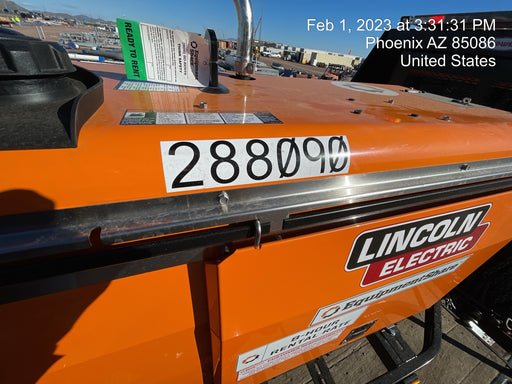 2023 Lincoln Electric LE400 Kubota V1505, Trlr, Cable Rack, Light Kit, ES Decals, T3