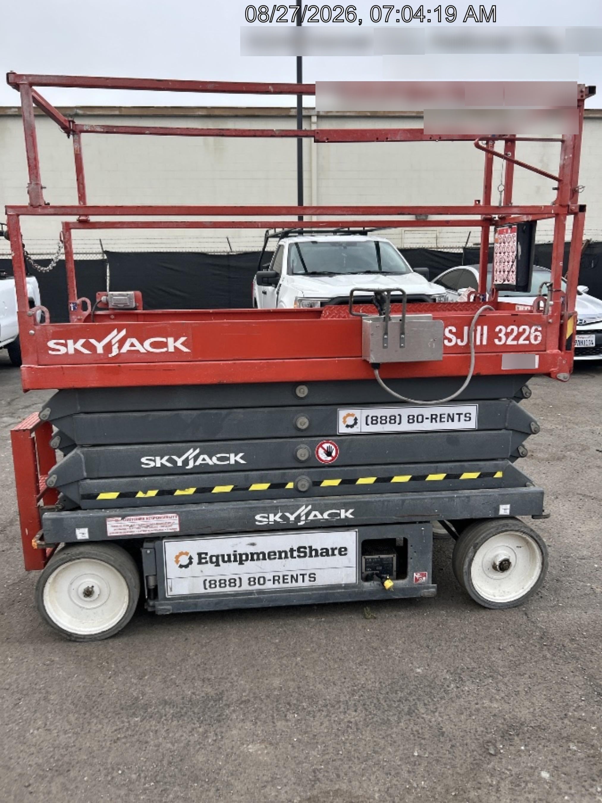 2019 Skyjack SJIII-3226 Standard w/Trojan Batteries