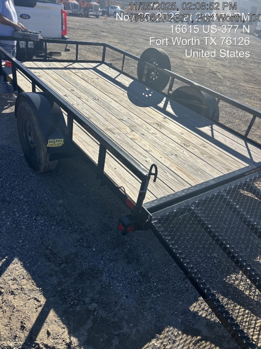 2025 BIG TEX TRAILER 35SA-12  BK4RG