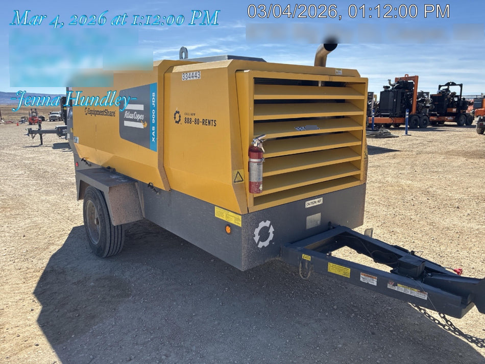 2023 ATLAS COPCO XAS 900