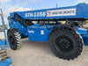 2019 Genie GTH-1056 Cab/Heat/AC, Solid RT Tires, LED Work Lights, Beacon 60" QA Carriage, 60" Forks
