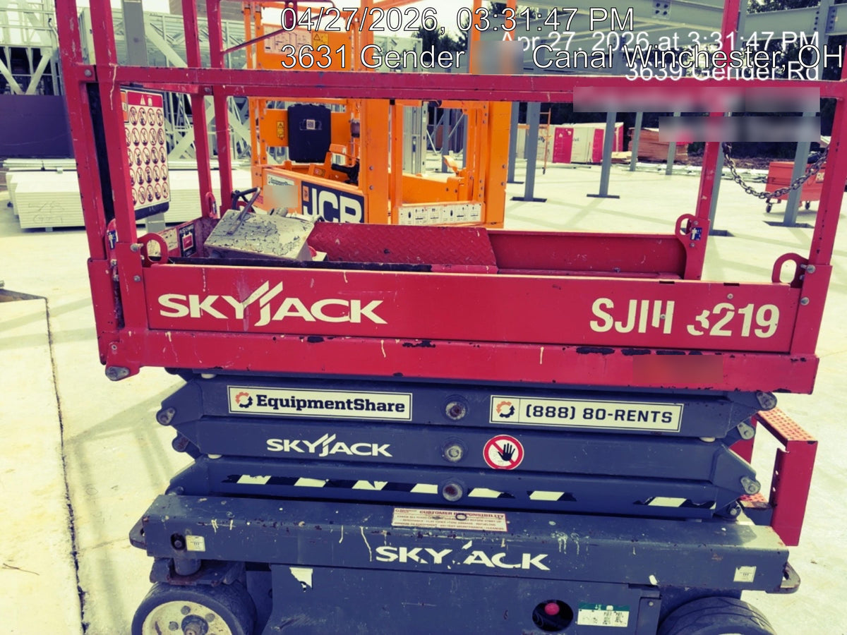 2017 Skyjack SJIII-3219 Standard Rental Specs