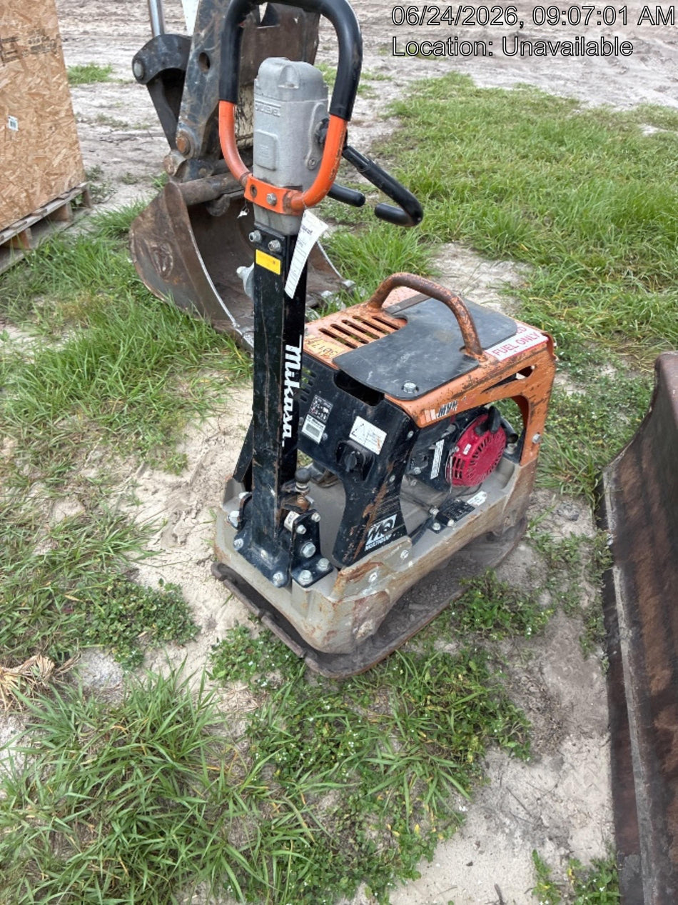 2023 Multiquip MVH158 Honda GX200, 17" Plate, Gas