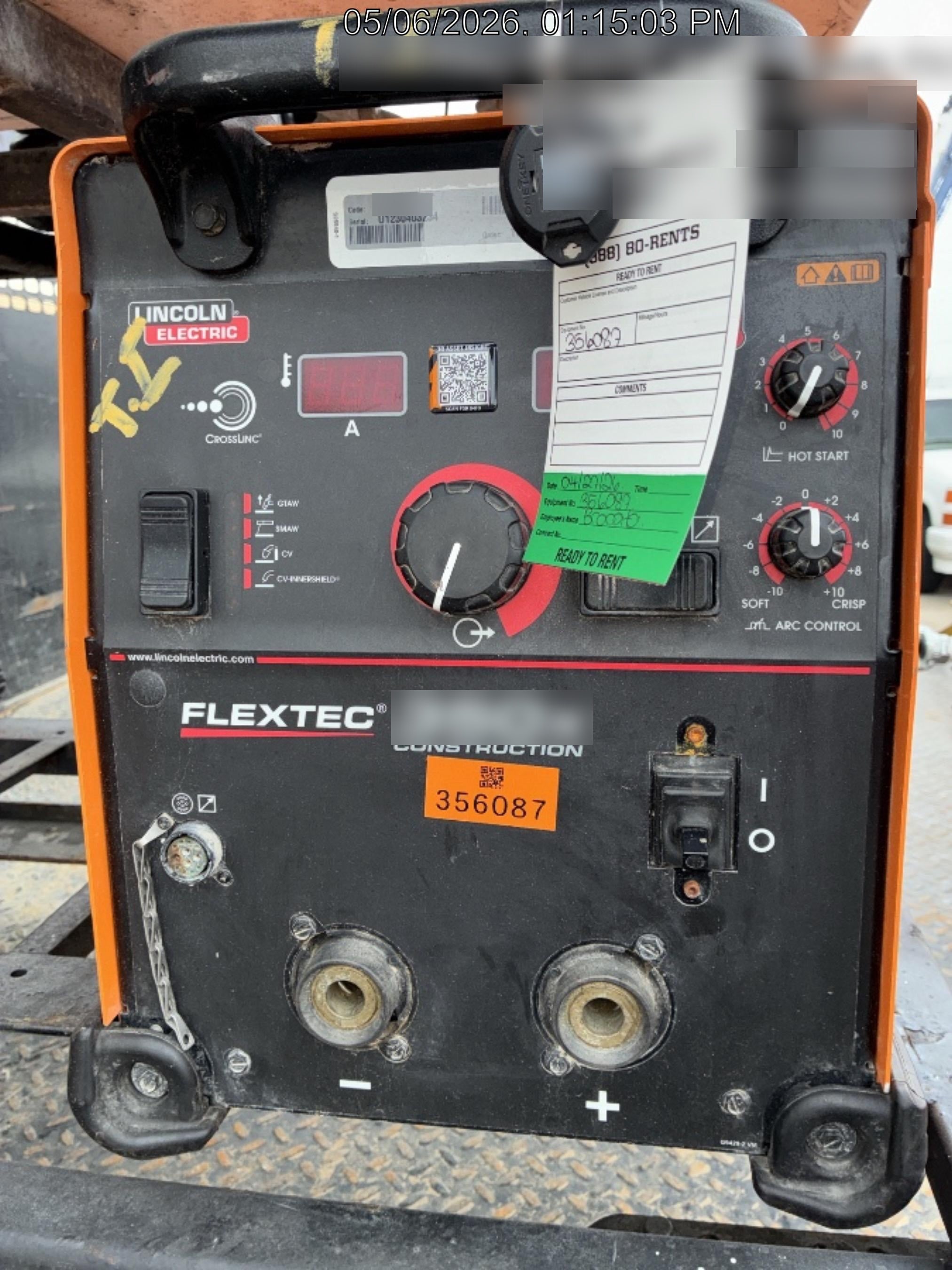 2023 LINCOLN ELECTRIC FLEXTEC 350X