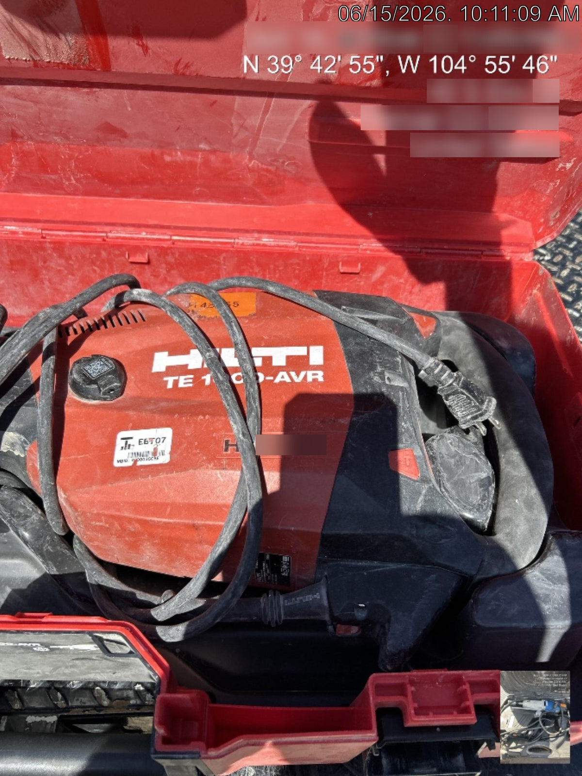 2021 HILTI TE 1000-AVR
