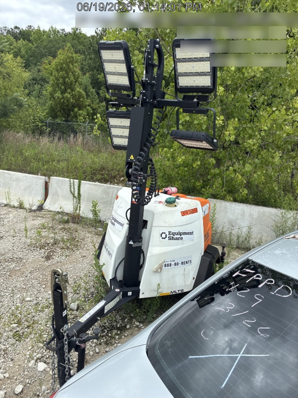 2024 Generac MLT2 Diesel, Flex Switch 120V Input, Powerzone Controller, 
(4) 320W LED Lights, 4kW Generator, 39.9 Gal Fuel Tank, 2" Ball, T3