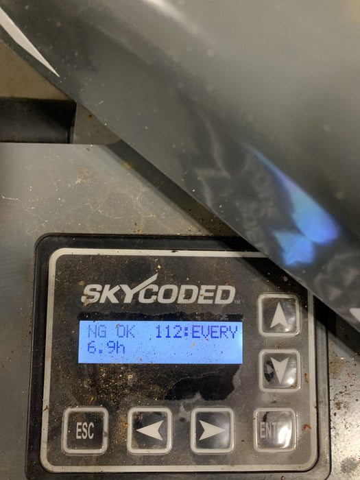 2020 Skyjack SJIII-3219 Solid NM Tires, Half height spring hinged entry gate, Dual Beacons, 800W Inverter