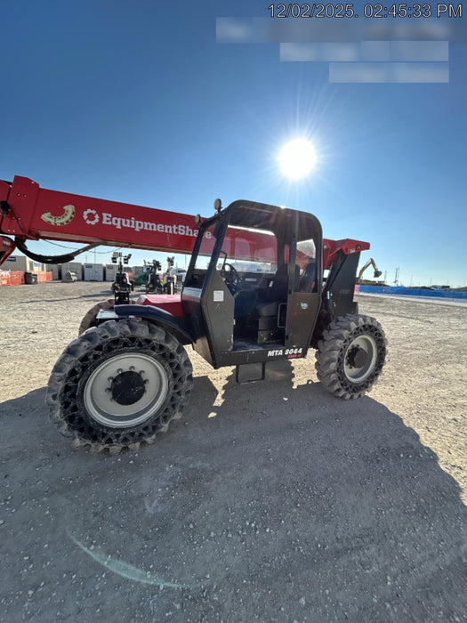 2020 Manitou MTA8044 74hp T4F, Open ROPS, Cab and Boom LED work lights, Auxiliary Hydraulics, Solid Tires, Amber strobe, Lift Hook w/66" Carriage, 60" Forks