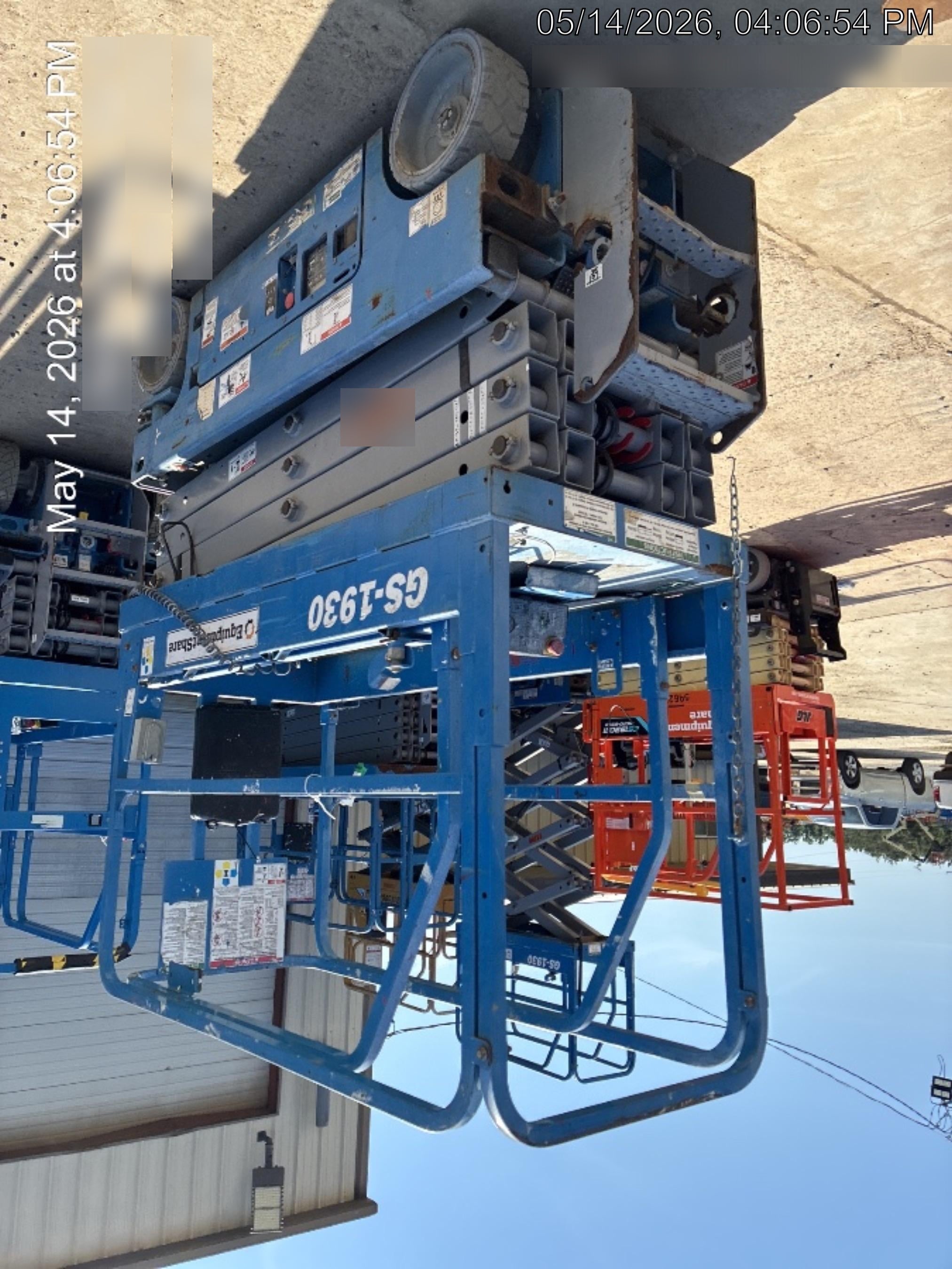 2020 Genie GS-1930 Fixed rails with chain entry gate - Pre A92.20