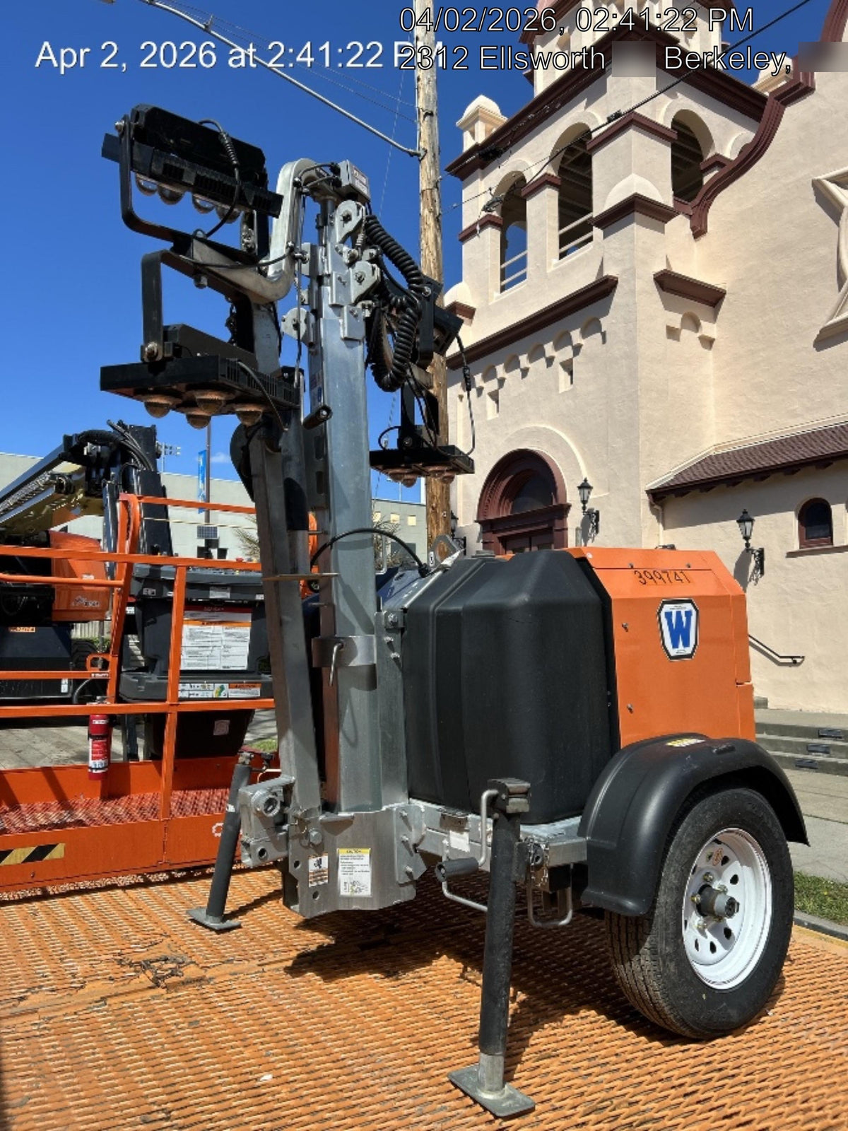 2024 Wanco WLTT-4MM4K Diesel, Deep Sea Controller, Shore Power Plug, Auto Start, (4) 350W LED Floodlights, 4kW Generator, 60 Gal Fuel Tank, 2" Ball, T3