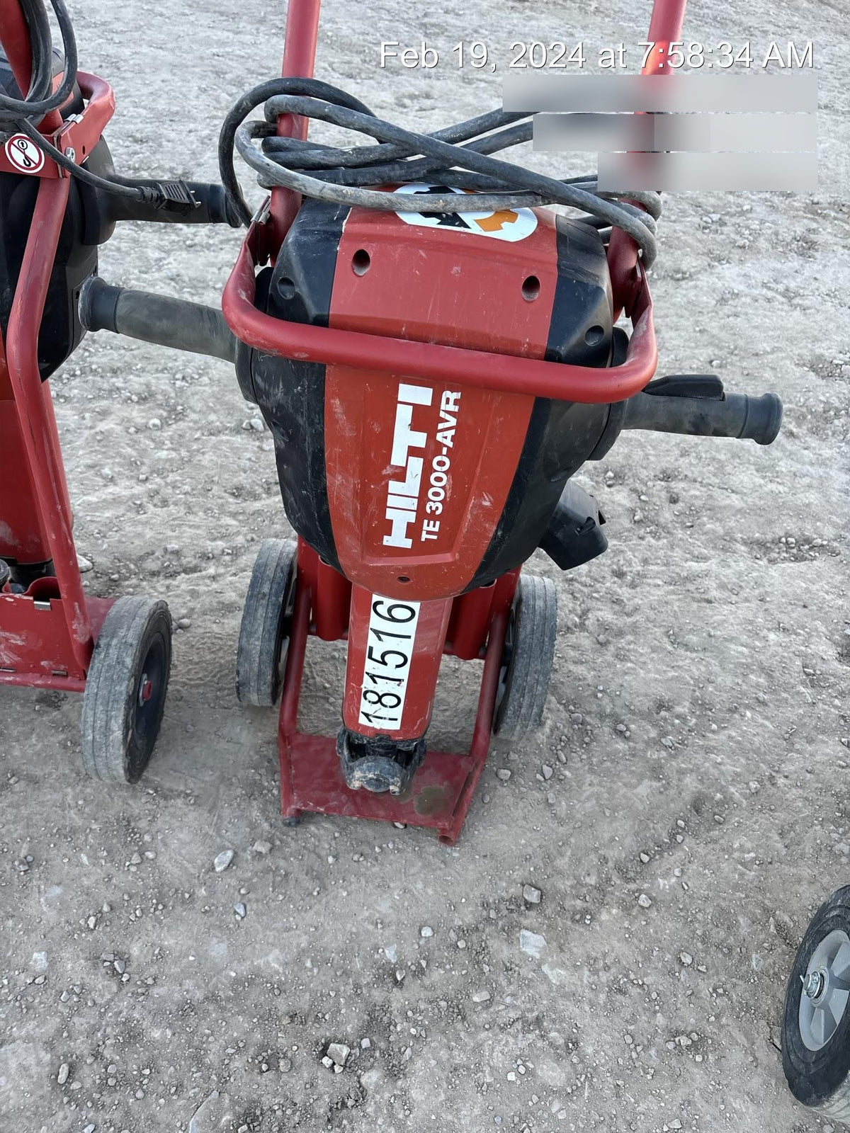 2021 HILTI TE 3000-AVR