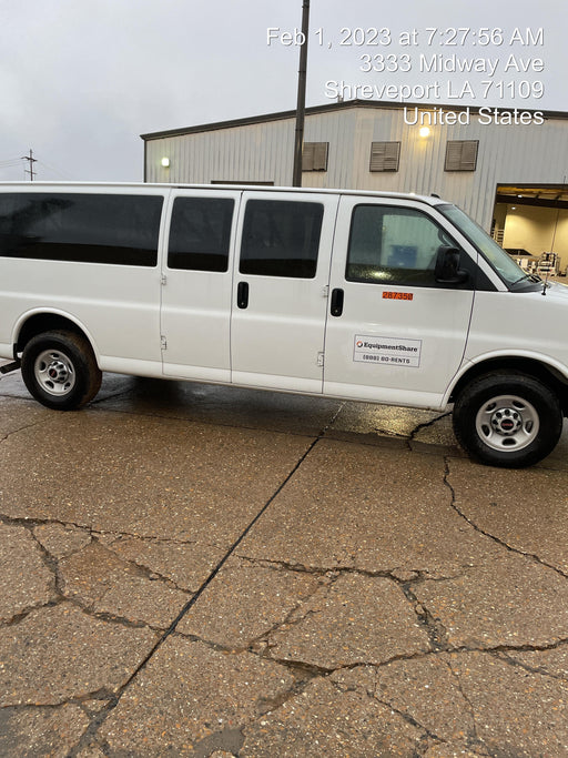2023 GMC Savana 3500 - Rental