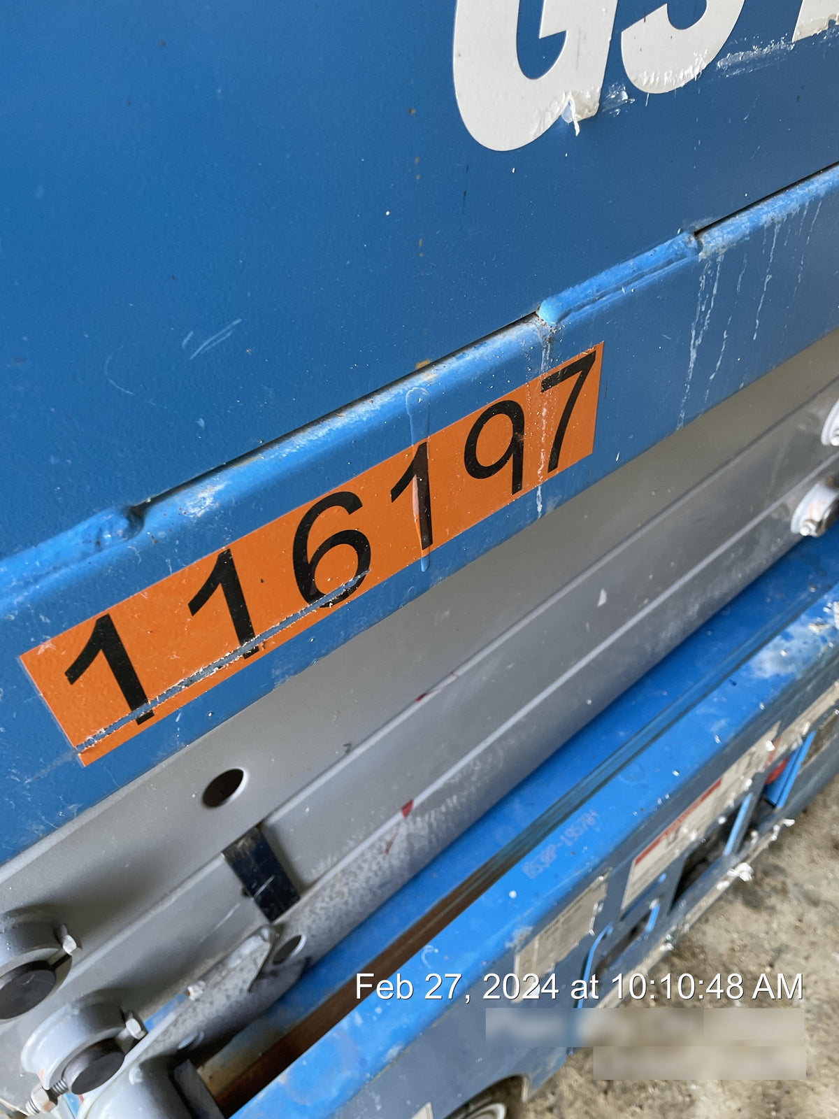 2020 Genie GS-1930 Solid Non Marking Tires, Beacon, Folding rails with half height swing gate