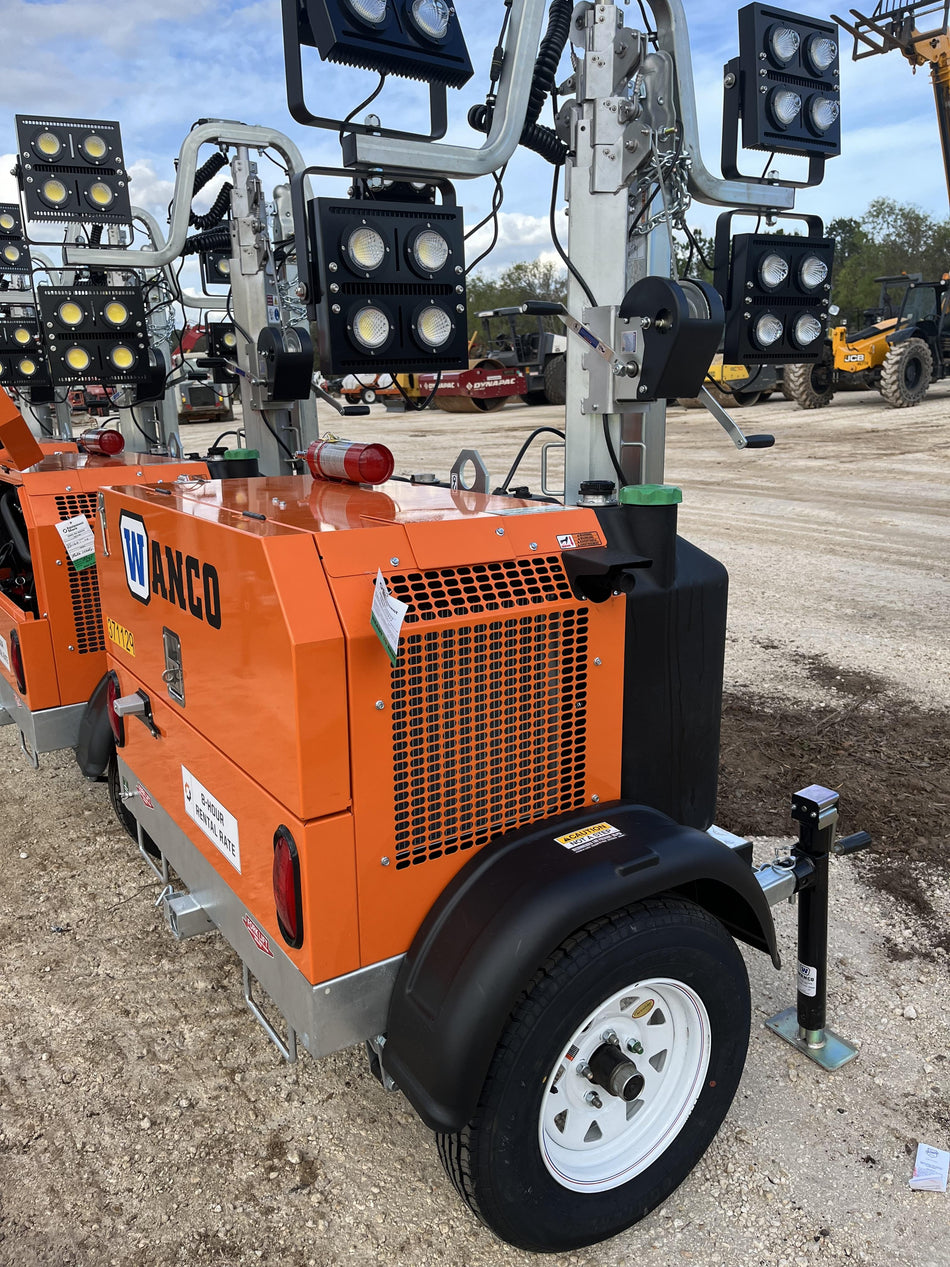 2023 Wanco WLTT-4MM4K Diesel, Deep Sea Controller, Shore Power Plug, Auto Start, (4) 350W LED Floodlights, 4kW Generator, 60 Gal Fuel Tank, 2" Ball, T3