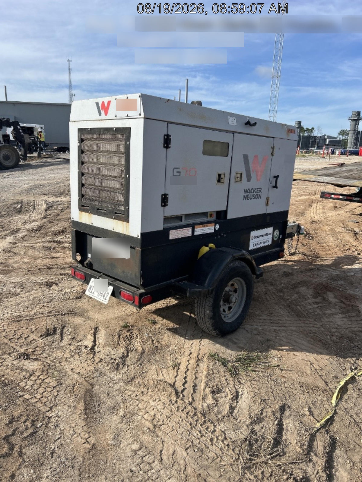 2019 WACKER NEUSON G70