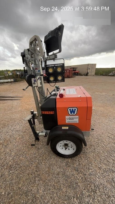 2024 Wanco WLTT-4MM4K Diesel, Deep Sea Controller, Shore Power Plug, Auto Start, (4) 350W LED Floodlights, 4kW Generator, 60 Gal Fuel Tank, 2" Ball, T3