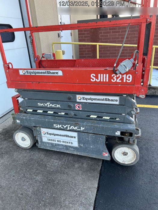 2019 Skyjack SJIII-3219 Standard Options, Trojan Batteries