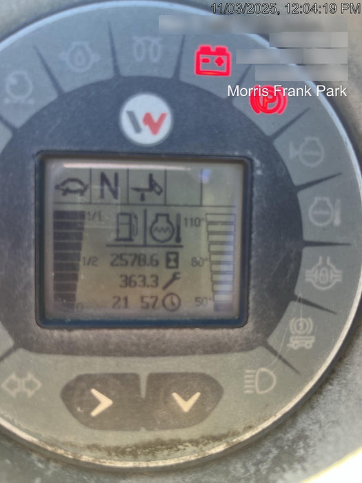 2018 Wacker Neuson TH627 Wacker Neuson TH627 Telehandler w/Canopy, Solid Tires, 48" Carriage and Forks