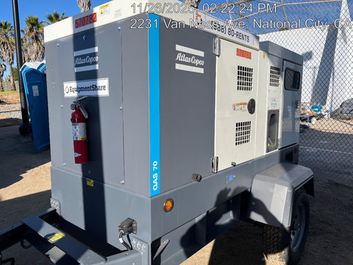 2025 ATLAS COPCO QAS 70