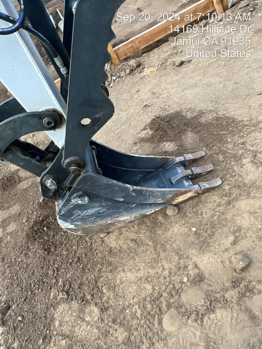 2024 STEEL UNLIMITED 12" Bucket, Mini Excavator. Steel Unlimited